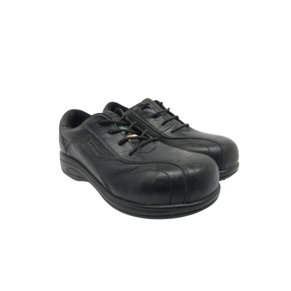 Dakota Shoes - DAKOTA Women's Quad Comfort J-Step ATCP Anti-Slip Work Shoe Black Size 8.5M